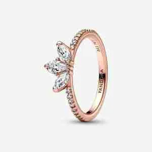 Bague Herbier Scintillant-l’Or Rose