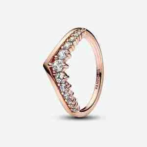 Bague Pavée Flottante Vœu Pandora Timeless