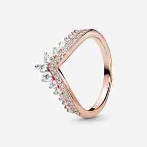 Bague Vœu Princesse-l’Or Rose