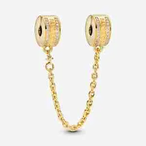 Charm Clip Chaîne de Confort Signature Pandora