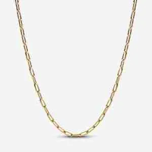 Collier Chaîne à Maillons Allongés l’Or