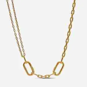 Collier Double Link Pandora ME l’Or