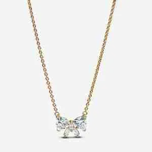 Collier Nœud Scintillant