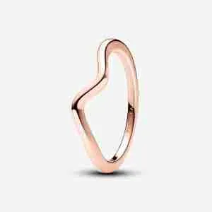 Bague Vague Polie-l’Or Rose