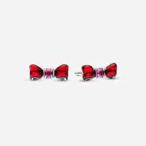 Clous d’Oreilles Disney Blanche-Neige Nœud Blanc