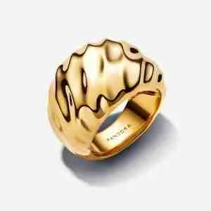 Bague Spectaculaire Ondulée