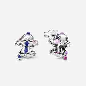 Clous d’Oreilles Disney Stitch & Angel