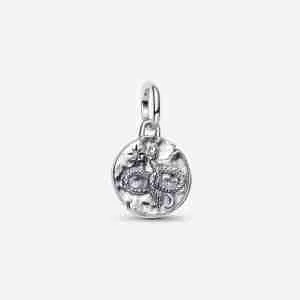 Charm Médaillon Serpent Infini
