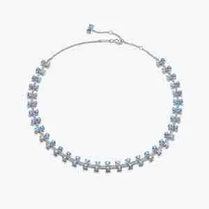 Collier Bridgerton Nœuds Bleus
